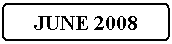 Flowchart: Alternate Process: JUNE 2008
