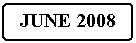 Flowchart: Alternate Process: JUNE 2008